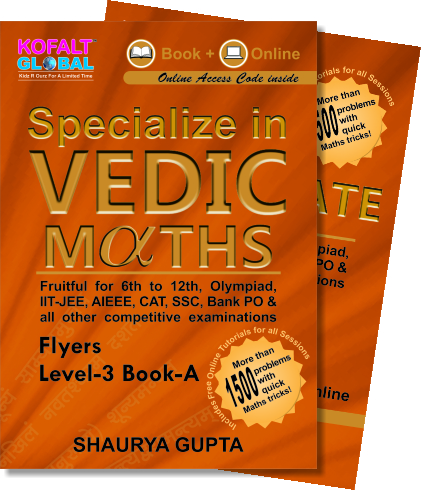 VEDIC MATHS Level Three ( Set of 2 books)