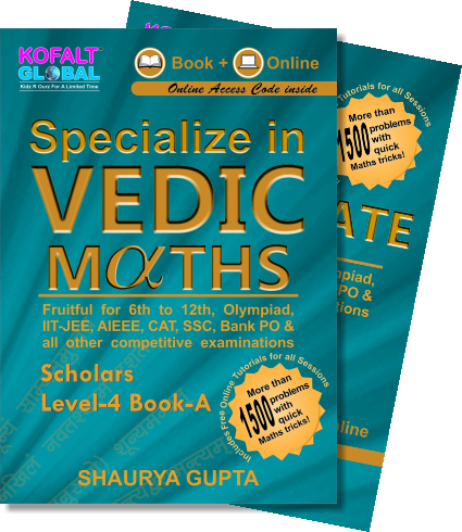 VEDIC MATHS Level Four ( Set of 2 books)